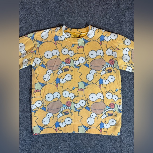 The Simpsons Sweatshirt Unisex Long Sleeve Size M - Picture 2 of 12